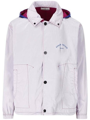 Stone Island 432X1 Marina Ripstop Prismatico Bomber con cappuccio 133074651