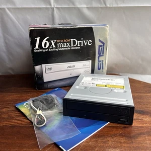 Internes Laufwerk ASUS DVD-E616P1 DVD-ROM LAUFWERK IDE 5,25 Zoll Originalverpackt - Bild 1 von 10
