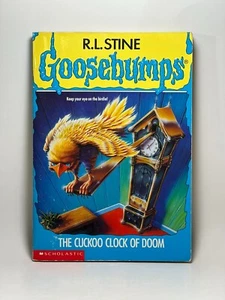 9th Print #28 The Cuckoo Clock of Doom Goosebumps Book R.L. Stine Original 1995 - Picture 1 of 19