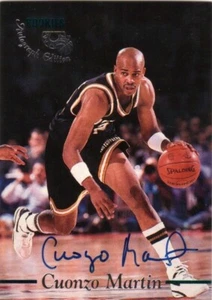 Autógrafo Cuonzo Martin 1995 clásico novatos edición automático en tarjeta - Imagen 1 de 2
