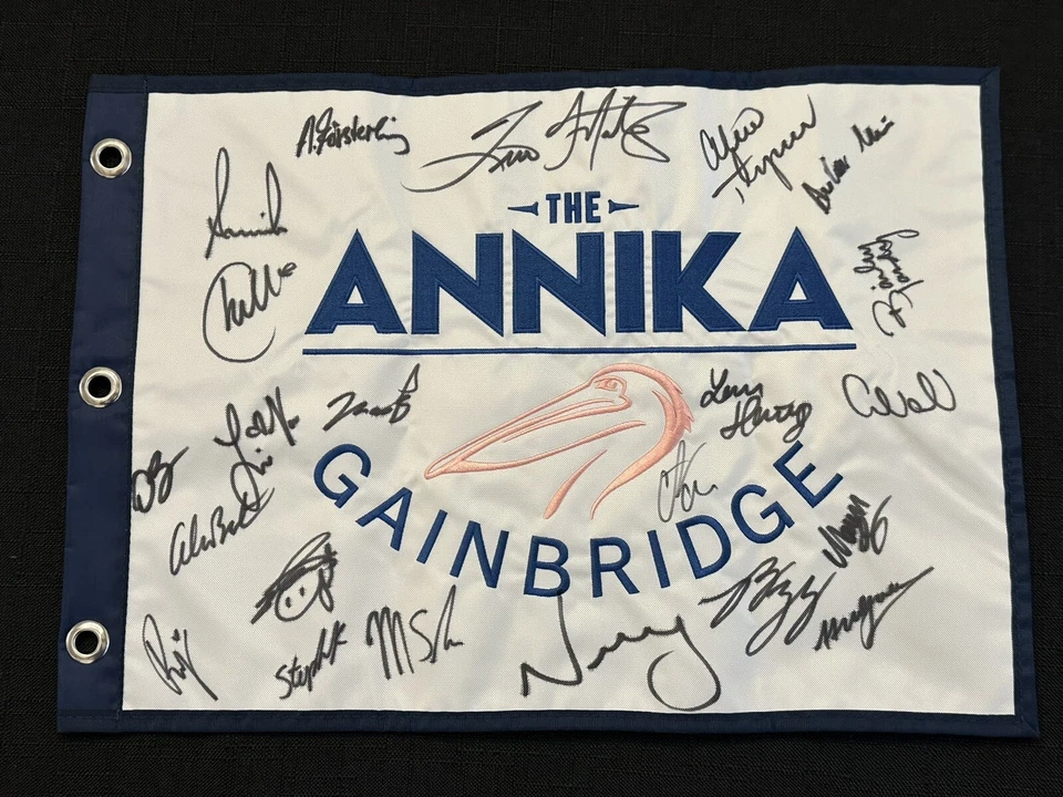 Campo de golf firmado por Annika Gainbridge 22 autos Caitlin Clark Nelly Korda ++ Foto 1 de 1