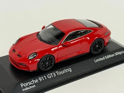 1/43 Minichamps Porsche 911 GT3 Touring from 2021 Red 413 069607 BK179 - Image 1 of 4
