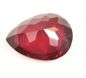 10.50 Ct Natural Certified Pigeon Blood Red Ruby Pear Cut Loose Gemstone - Picture 1 of 6