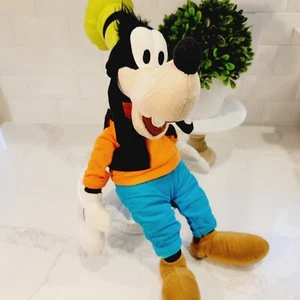 DISNEY STORE Exclusive Original Soft Goofy Stuffed Toy With Corduroy Pants - Picture 1 of 14
