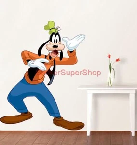GOOFY *WÄHLEN SIE IHRE GRÖSSE* Aufkleber Abnehmbar Vinyl Wandaufkleber Dekor Disney - Bild 1 von 1