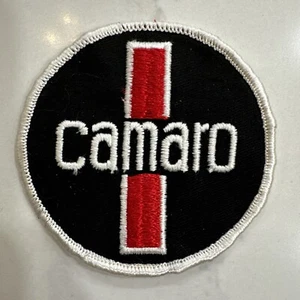 VINTAGE Chevy Camaro Logo 3" Embroidered Auto Patch Iron Sew On RARE 70s - Picture 1 of 2