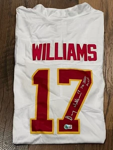 Doug Williams Washington Redskins Signed Jersey White Super Bowl MVP Inscription - Picture 1 of 9