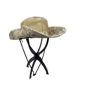 Sombrero digital camuflaje malla sol mentón cordón cabina núcleo aventura granola aire libre gorp - Imagen 1 de 10