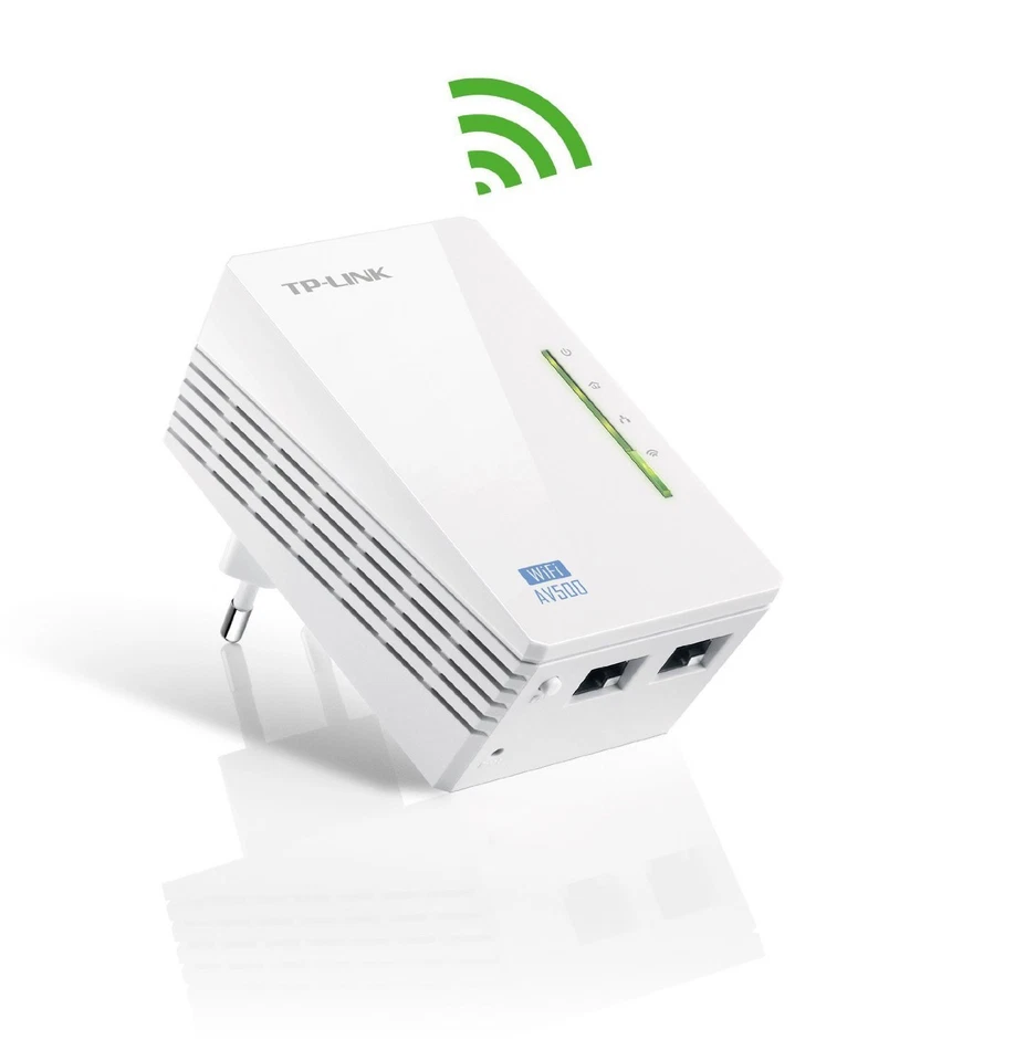 TP-Link TL-WPA4220 600Mbps Wlan Powerline Netzwerkadapter Repeater neue Version - Bild 1 von 1
