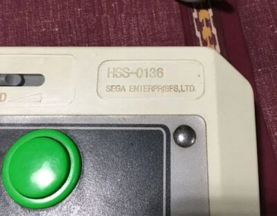 [Basura] SEGA Virtual Stick HSS-0136 Sega Saturn Blanco Usado De Japón Envío Gratis Foto 1 de 4