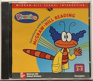 Phonics Adventure Buggles Reading Grades 2-3 McGraw-Hill CDROM *Sealed* SM186526 - Picture 1 of 2