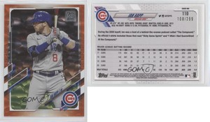 2021 Topps Orange /299 Ian Happ #110