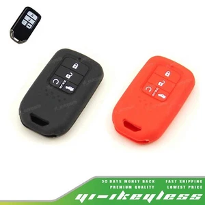 1X Silicone Case Cover For Honda Accord Civic Freed Remote Smart Key 4 Buttons - Foto 1 di 5