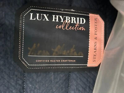 STEARNS & FOSTER LUX ESTATE HYBRID FIRM QUEEN MATTRESS NEW CLEARANCE FAST SHIP - Image 1 of 4