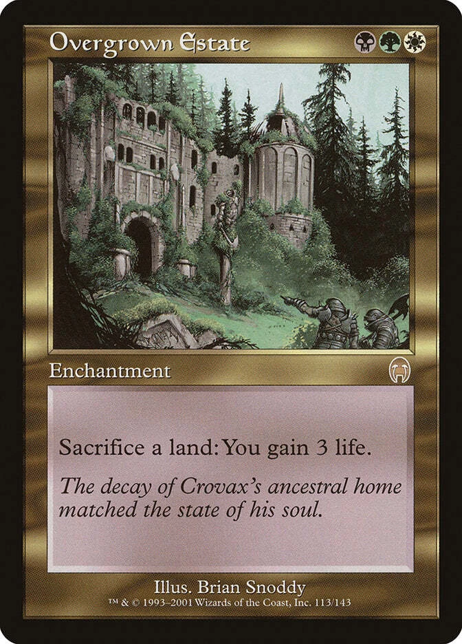Overgrown Estate [Apocalypse] Magic MTG - Image 1 of 1