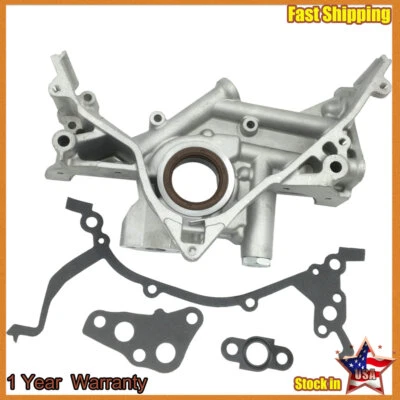 Oil Pump For Nissan Frontier Xterra Pathfinder Infiniti QX4 3.3L VG33E VG33ER - Image 1 of 4