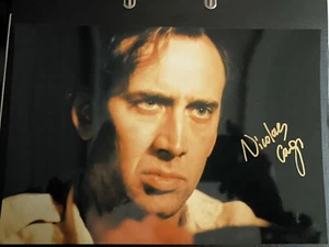 Original Autogramm Nicolas Cage mit Echtheitszertifikat - Bild 1 von 1