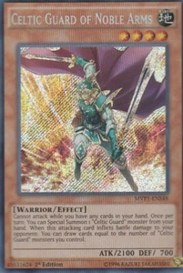 YUGIOH HOLO CARD CELTIC GUARD OF NOBLE ARMS MVP1-ENS48 1ST EDITION - Picture 1 of 1
