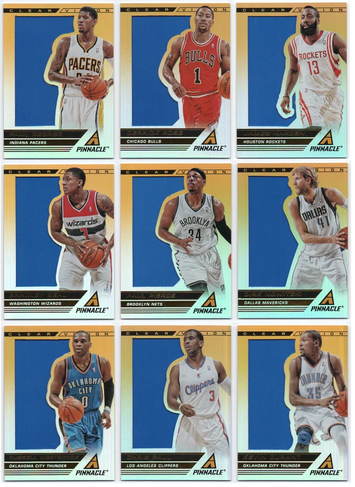 2013-14 Pinnacle Clear Vision 1st Quarter - Pick Any - Image 1 of 1