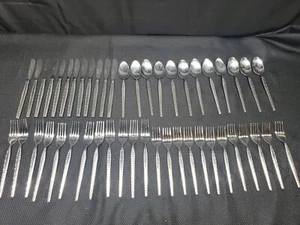 48  Pc Set Stanley Roberts Rogers Co.  Ensenada REGINA  Stainless Steel - Picture 1 of 15