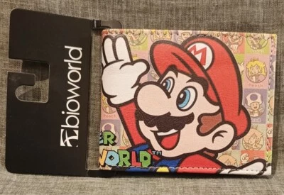 Super Mario Bilfold Wallet Brand New - Image 1 of 4