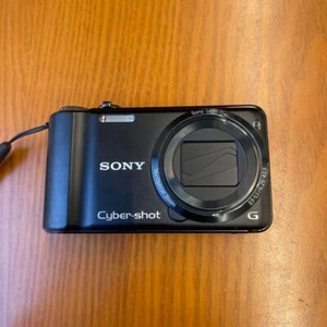 SONY Cyber-shot DSC-HX5V 10.2MP Optical Zoom 10x Digital Camera Black. - Picture 1 of 10