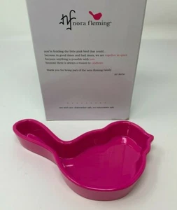 Nora Fleming Melamine Mini Pink Bird Limited Edition New in BOX FAST SHIP - Picture 1 of 4