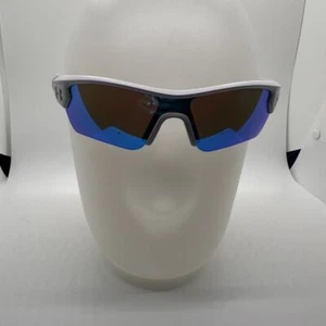 Under Armour Youth Menace Sport Performance Blue Mirrored Plastic Sunglasses - Picture 1 of 9