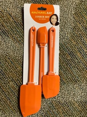 Juego de 3 espátulas en ángulo naranja Rachel Ray Foto 1 de 2