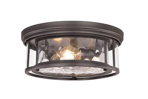 Z-Lite Clarion 493F3-BRZ Unterputz Deckenleuchte - Bronze (OPEN BOX) - Bild 1 von 2