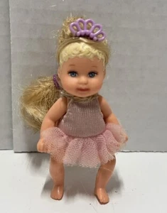 Vintage 2000 Magical Mermaids KRISSY 3” Baby Doll Mattel Barbie Redressed - Picture 1 of 6