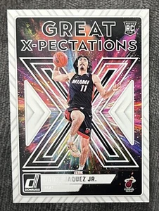 23-24 Panini Donruss Jaime Jaquez Jr. Great X-Spectations RC Miami Heat #13 - Bild 1 von 2