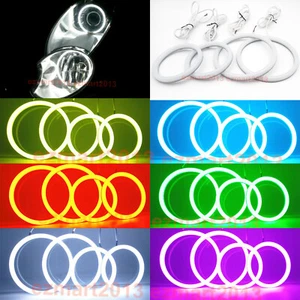 cotton RGB halo ring for Infiniti G35 Coupe2006 2007 headlight angel eye DRL app - Picture 1 of 15