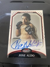 JOSE ALDO ON CARD AUTO SP 2011 FINEST TOPPS CHROME AUTOGRAPH