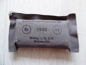 WW2 German Field Dressing Bandage, 1945 (unused) - Picture 1 of 2