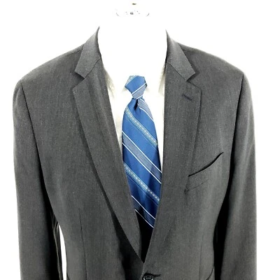Banana Republic Lanicificio Cerruti Wool 2 Button Blazer 38R Gray Tagged 42R - Image 1 of 4