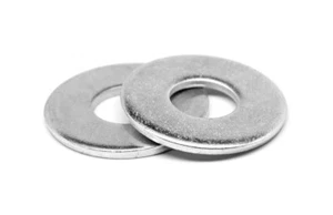 3/8" Flat Washer SAE Pattern Low Carbon Steel Zinc Plated - Picture 1 of 1