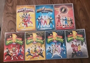 Mighty Morphin Power Rangers DVD Lot + Zeo + Alien Rangers + Turbo - Read - Picture 1 of 23