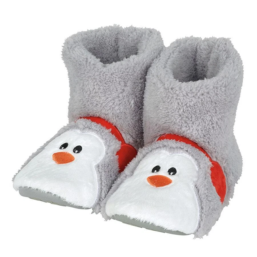 Dept 56 Snowpinions 全新 2018 SNOWPINION PENGUIN SLIPPER,儿童选择尺寸 S,M,L — 第 1/1 张图片