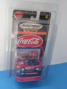 Coca-Cola Matchbox Collectibles 1994 Ford MUSTANG Cobra - Juego Actualiza" - Imagen 1 de 6