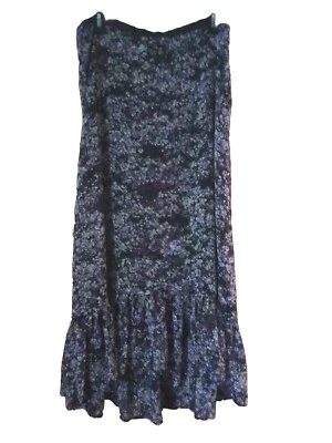 Romantic Floral Skirt Hi- Low Ruffle ELLE  Size 4 - Image 1 of 4