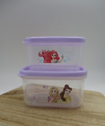 Seal Sealed container lunch box  Disney princess  2pcs 220ml 130mlml purple