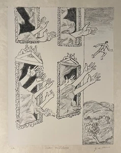 Le Mani Misteriose,1973 Hand Signed By The Artist Giorigo De Chirico - Picture 1 of 4