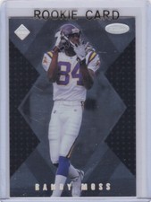 RANDY MOSS ROOKIE CARD 1998 Vikings Football RARE EDGE MASTERS #'d 0813/5000 SP!