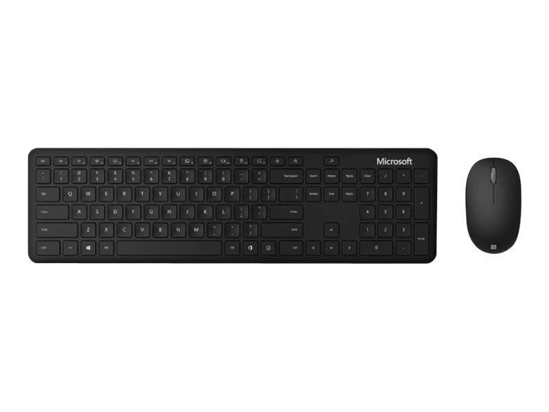 Microsoft Bluetooth Desktop Kabelloses Tastatur-Set NEU OVP Schwarz (QHG-00006) - Bild 1 von 1