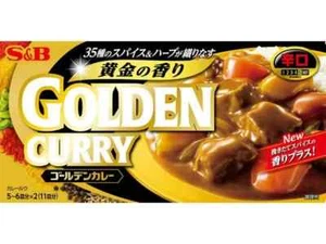 S&B Spice Golden Curry Saucen Mix Premium Block Medium Hot Food JAPANISCH Box 160g - Bild 1 von 4