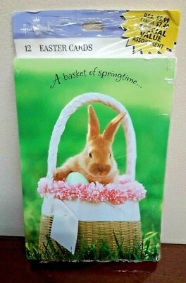 Happy Easter Springtime Assorted Hallmark Greeting Cards - Set of 12 - Image 1 of 2