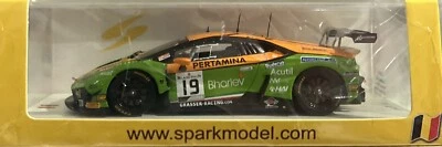 SPARK 1/43 SB315 Lamborghini Uracan GT3 #19 24h Spa 2019 Santamato Tweraser - Photo 1/4