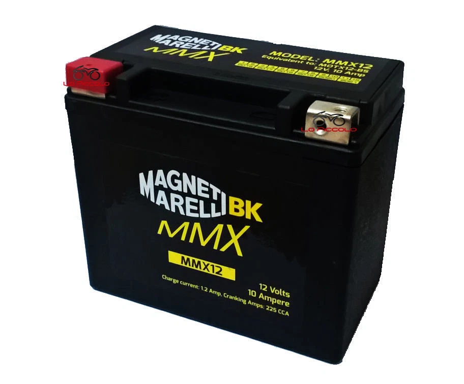 MMX12 CLOSED BATTERY MAGNETS MARELLI YTX12-BS TRIUMPH America 790 2005 2006 - Image 1 of 1