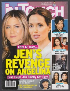 IN TOUCH Jennifer Aniston Angelina Jolie Prince Demi Moore + 5/1 2017 - Foto 1 di 1